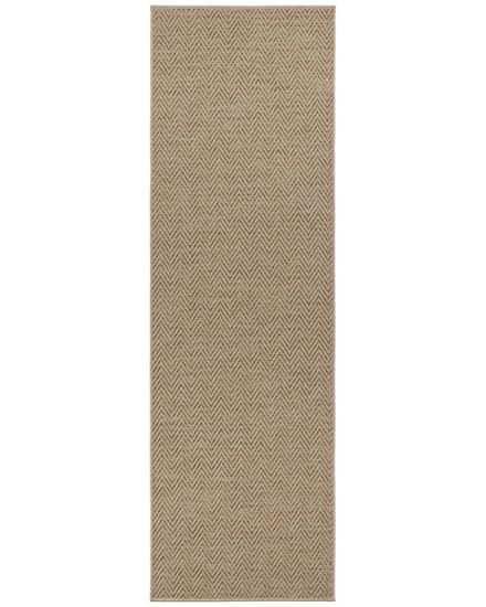 BT Carpet Běhoun Nature 104267 Beige/Terra – na ven i na doma