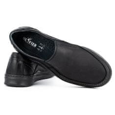 Pánské kožené nazouvací boty SLIP-ON velikost 45