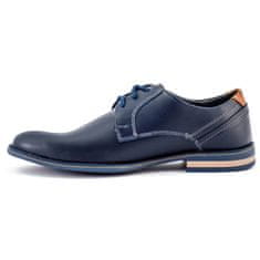 Elegantní pánská obuv 859 navy blue velikost 45