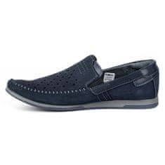 Pánské mokasíny 876 summer navy blue velikost 49