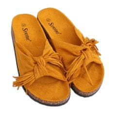 Dámské žabky boho honey CK136P Yellow velikost 36