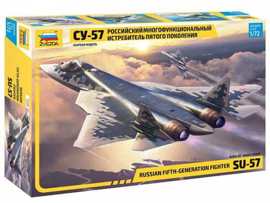 Zvezda Suchoj Su-57, Model Kit 7319, 1/72