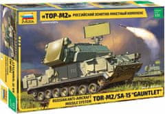 Zvezda raketový systém TOR M2, Model Kit 3633, 1/35