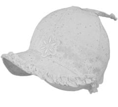 ROCKINO Dětská čepice letní vzor 3229 - bílá, velikost 40