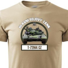 STRIKER Tričko Tank T-72 M4CZ Barva: Olivová, Velikost: XXXL