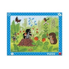 Deskové puzzle Krtek a jahody 40 dílků