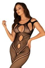 Obsessive Bodystocking, černá, S/M/L