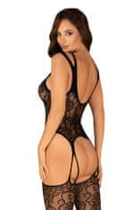 Obsessive Bodystocking, černá, S/M/L