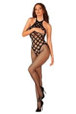 Obsessive Bodystocking, černá, S/M/L