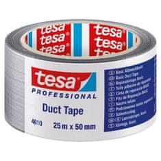 Tesa Páska opravná textilní 4610 Duct Tape, 25 m x 50 mm, stříbrná