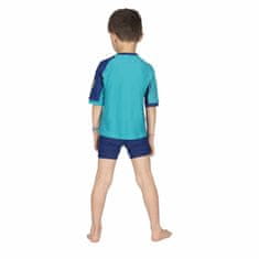 Mares Dětské lycrové triko SEASIDE RASHGUARD SHIELD BOY modrá L (5/6 let)