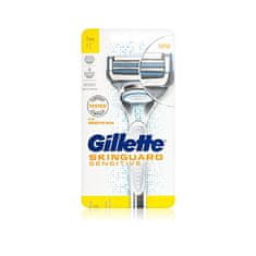 Gillette Holicí strojek pro citlivou pleť Skinguard Sensitive + náhradní hlavice 2 ks