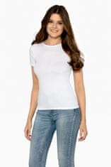Babell Babell Dámské tričko s krátkým rukávem CLAUDIA bílá XL