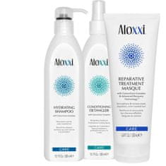 ALOXXI  HYDRATACE s rekonstrukční maskou 300/300/200 ml