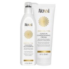 ALOXXI  Esenciální 7 OIL šampon a neoplachující krém 300/200 ml