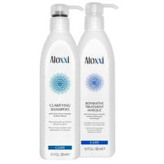 ALOXXI  Detoxikační šampon a Rekonstrukční kondicionér 2x300 ml