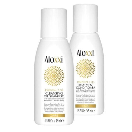 ALOXXI  Esenciální 7 OIL šampon a kondicionér 2x45 ml