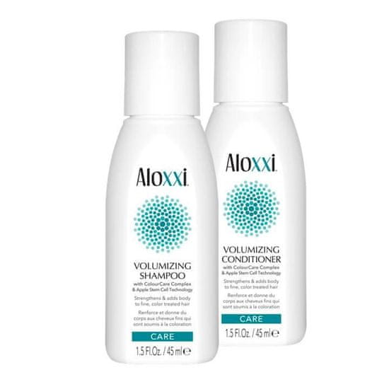 ALOXXI  Objemový šampon a kondicionér 2x45 ml