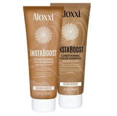 ALOXXI  INSTABOOST zlatý šampon a maska InstaBoost 2x200 ml