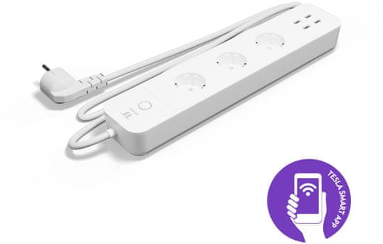 Tesla SMART Power Strip 3 + 4 USB (tsl-spl-3+4usb)