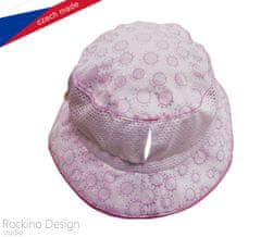 ROCKINO Dívčí letní klobouk vzor 3353 - bílý, velikost 56