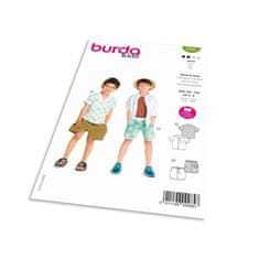 Burda Střih Burda 9285 - Dětská košile, kraťasy