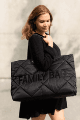 Childhome Cestovní taška Family Bag Puffered Black