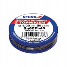 Dedra Pájka s tavidlem 1,0 mm 50g