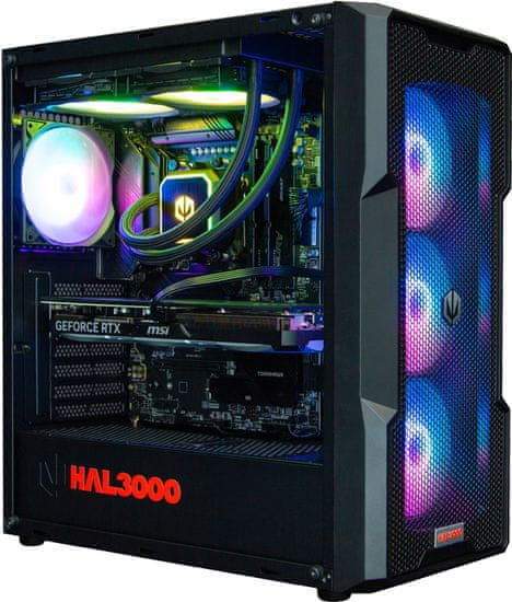 HAL3000 Alfa Gamer Elite (RTX 4070), černá (PCHS2674)