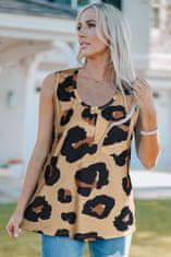 OMG! Dámské tílko Are leopard XL