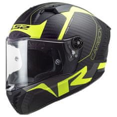 LS2 THUNDER CARBON-06 RACING1 helma matná Hi-Vis-žlutá vel.L