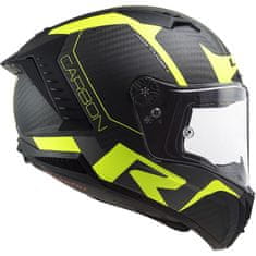 LS2 THUNDER CARBON-06 RACING1 helma matná Hi-Vis-žlutá vel.L