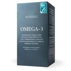 Nordbo Scandinavian Omega-3 Trout Oil, 120 kapslí