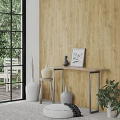Greatstore Nástěnné panely vzhled dřeva hnědé PVC 4,12 m²