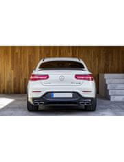 Protec  Difuzor zadního nárazníku MERCEDES GLC COUPE C253 2015-2019 LOOK GLC63