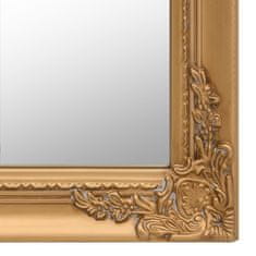 Vidaxl Volně stojící zrcadlo zlaté 50 x 200 cm