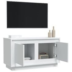 Vidaxl TV skříňka bílá 80 x 35 x 45 cm kompozitní dřevo