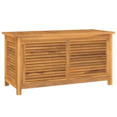 Vidaxl Zahradní úložný box s vložkou 114 x 50 x 58 cm masivní teak