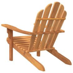 Greatstore Zahradní židle Adirondack 2 ks 79 x 95 x 92 cm masivní teak