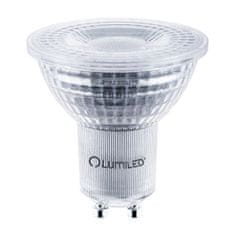 LUMILED 10x Stmívatelná LED žárovka GU10 8W = 50W 650lm 3000K Teplá bílá 36°