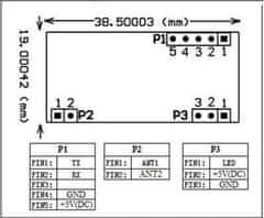 HADEX Modul RFID EM4100 125kHz