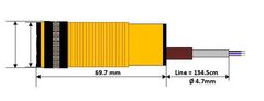 HADEX Infračervená závora E18-D80NK 8-80cm /optická závora/