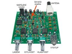 HADEX Přijímač leteckého pásma 118-135MHz, STAVEBNICE