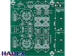 HADEX Elektronkový předzesilovač stereo - STAVEBNICE