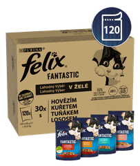 FANTASTIC multipack lahodný výběr v želé 120 x 85 g