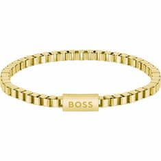 Hugo Boss Moderní pozlacený náramek Chain for him 1580289