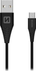 SWISSTEN Swissten Datový Kabel Usb / Micro Usb 1,5 M Černý (9Mm)