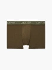 Calvin Klein Pánské trenýrky Essential - NB2864A - RBN - Khaki - Calvin Klein khaki M