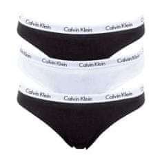 Calvin Klein Kalhotky 3pcs QD3588E-WZB vícebarevná - Calvin Klein vícebarevná M