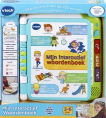 TWM dětská kniha Mijn interactief Woordenboek bílá/modrá/zelená